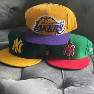 Three Fitted hats bundle!